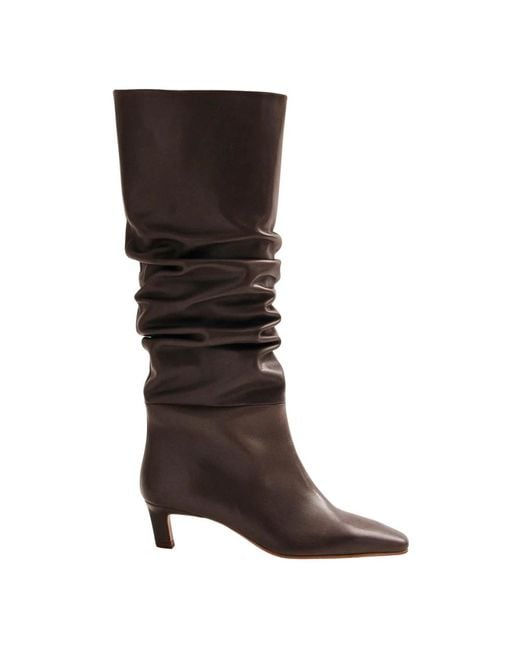 Alohas Brown Heeled Boots
