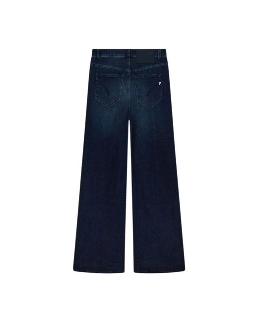 Dondup Blue Wide Jeans