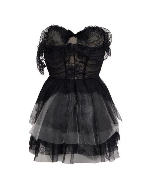 Philosophy Di Lorenzo Serafini Black Short Dresses