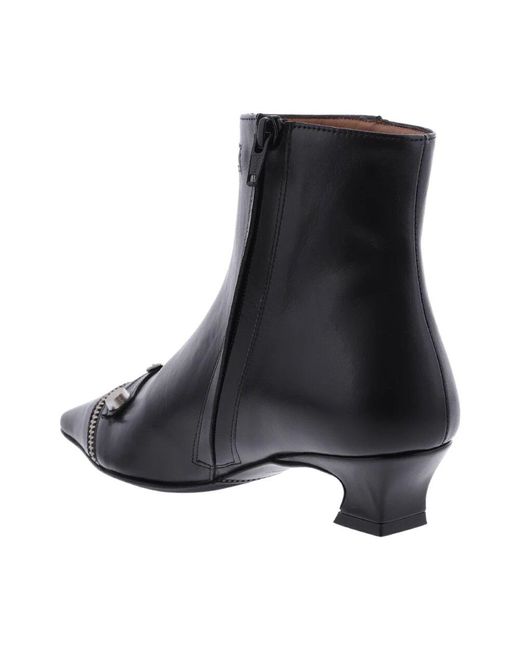 Paris Punk Blue Ankle boots