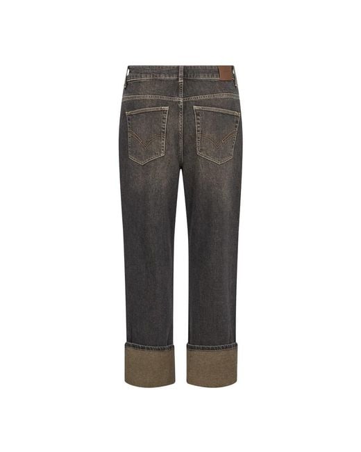Mos Mosh Gray Cropped Jeans