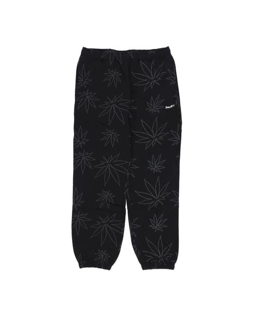 Huf Sweatpants in Black for Men Lyst