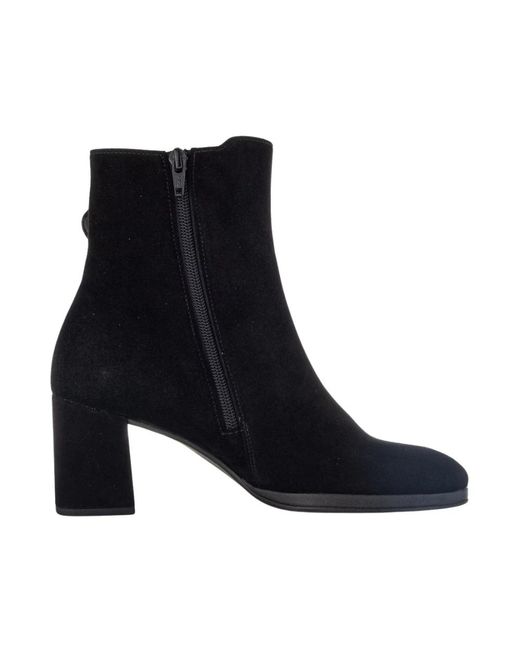 Gabor Blue Heeled Boots