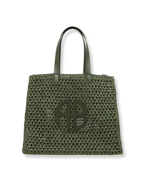 Anine Bing Green Handbags