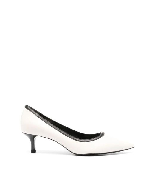 Tory Burch White Pumps