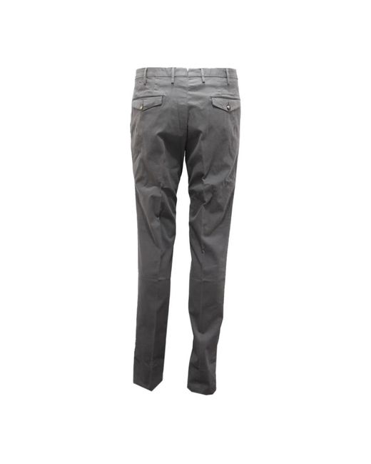 PT01 Gray Slim-Fit Trousers for men