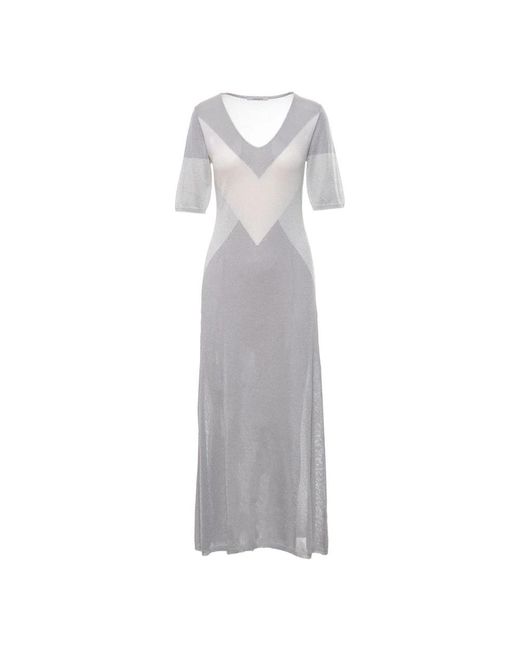 Kangra Gray Maxi Dresses