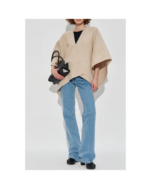 Capes Max Mara en coloris Natural