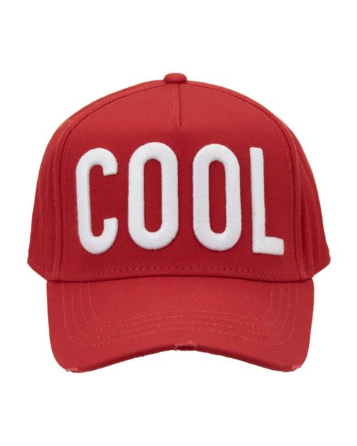 Caps di DSquared² in Red