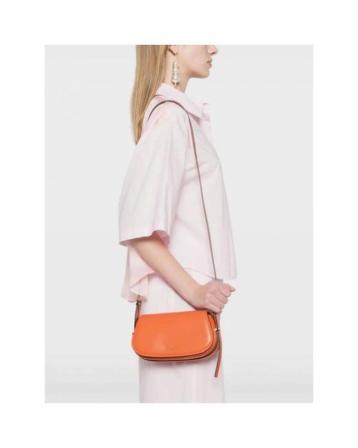 Michael Kors Orange Cross Body Bags