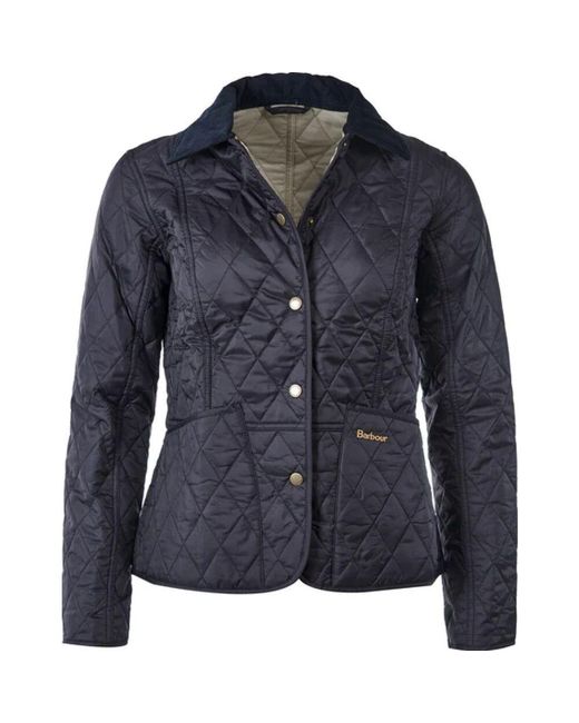 Barbour Blue Blaue Stepp Sommer Liddesdale Jacke