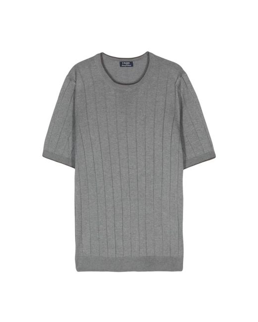 Barba Napoli T-shirts & polos in grau in Gray für Herren