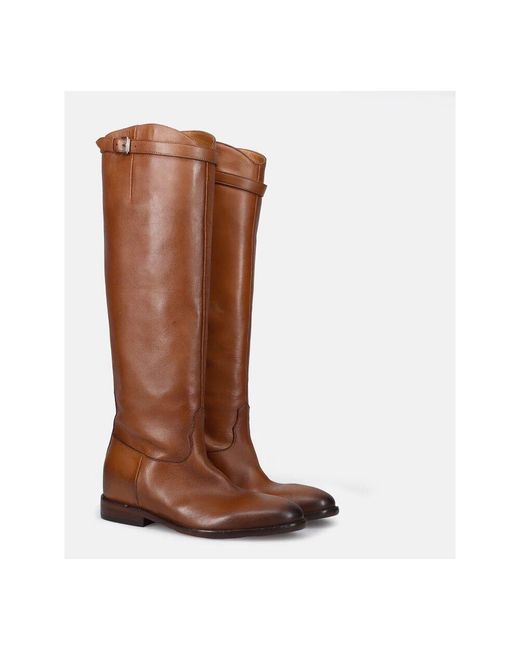 High Boots Strategia de color Brown