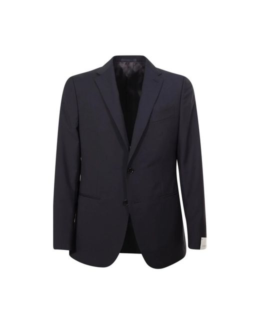 Caruso Blue Blazers for men
