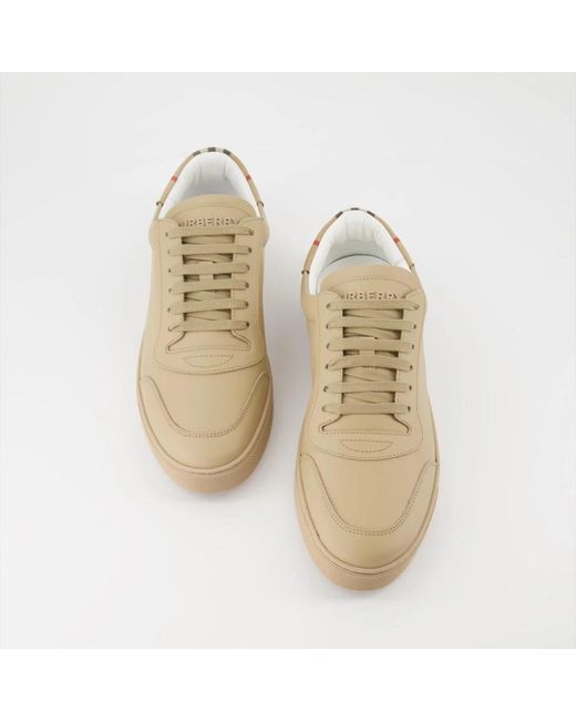 Shoes > sneakers Burberry pour homme en coloris Natural