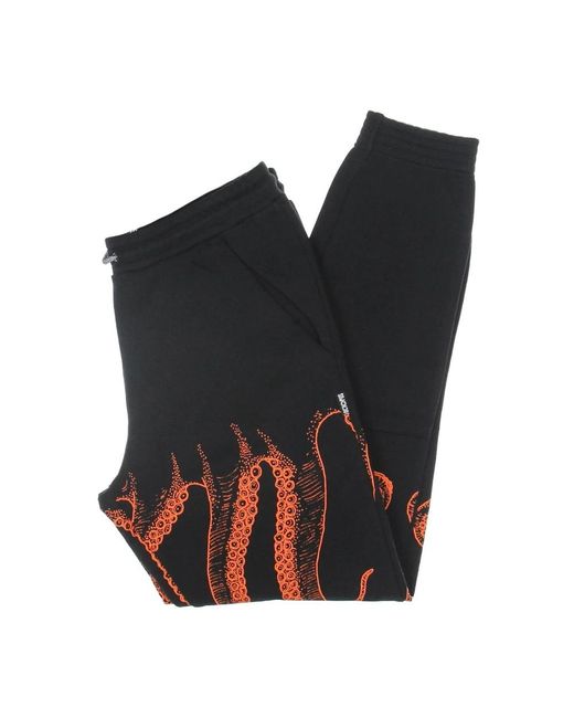 Octopus Black Sweatpants for men