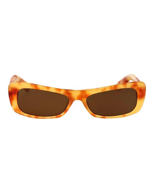 Jacquemus Brown Sunglasses