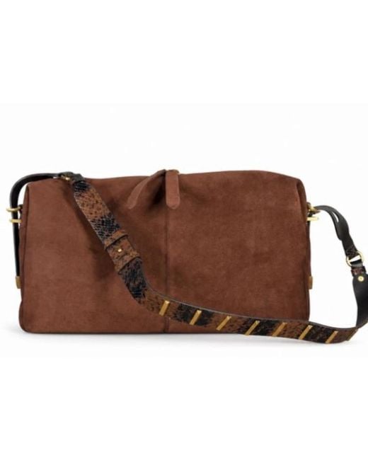 Pinko Brown Shoulder Bags