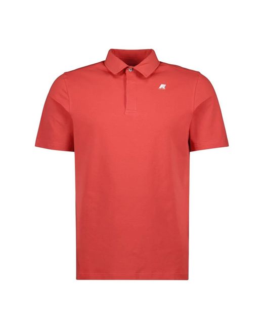 K-Way Red Polo Shirts for men