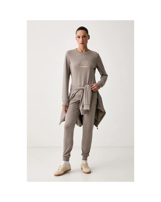 Sweatshirts EA7 de color Brown