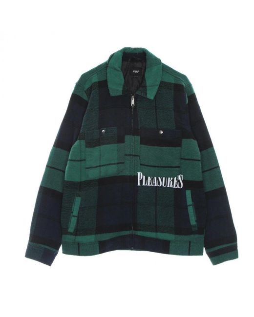 Huf Green Light Jackets for men