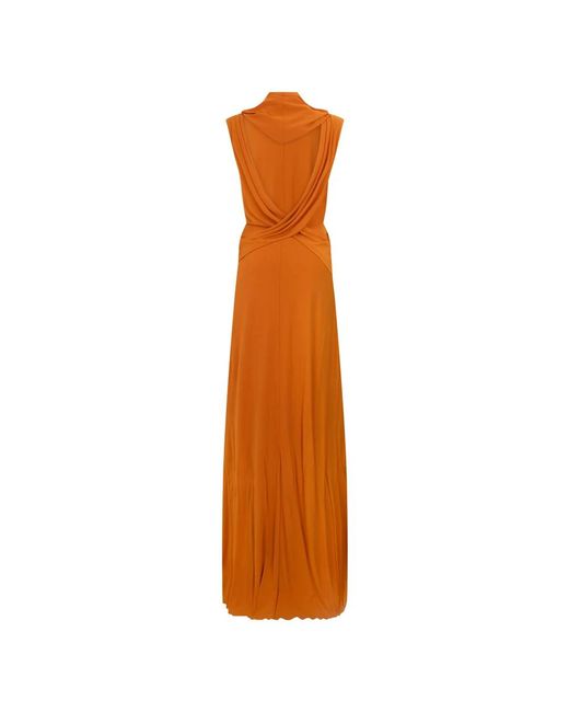 Alberta Ferretti Orange Gowns