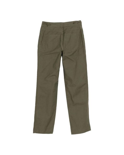 Closed Green Straight Trousers