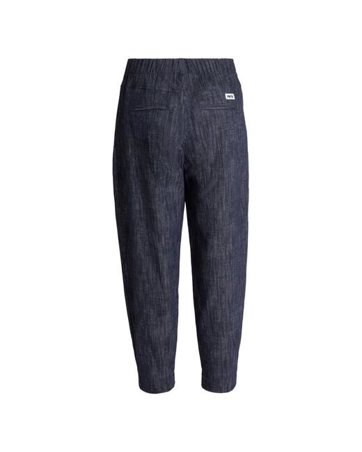PNTS Blue Cropped Trousers