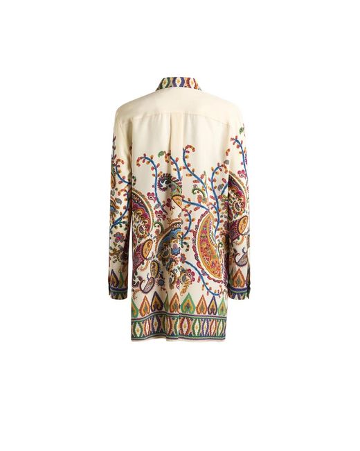 Etro Natural Shirt Dresses