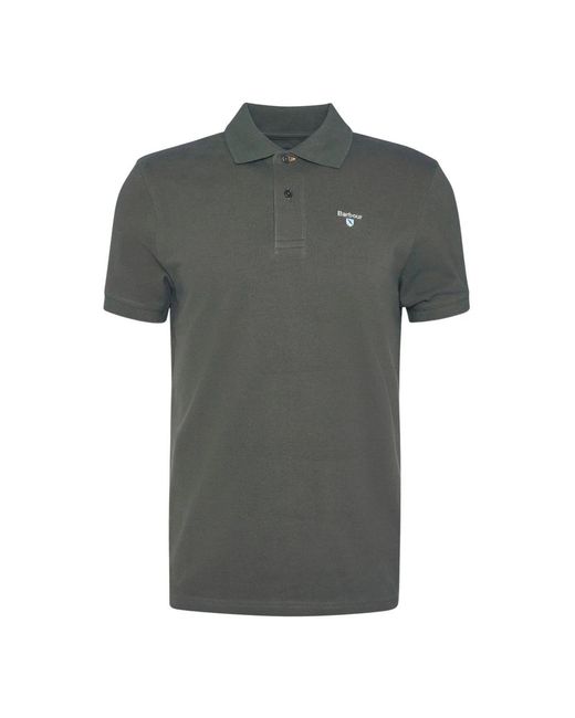 Barbour Gray Polo Shirts for men