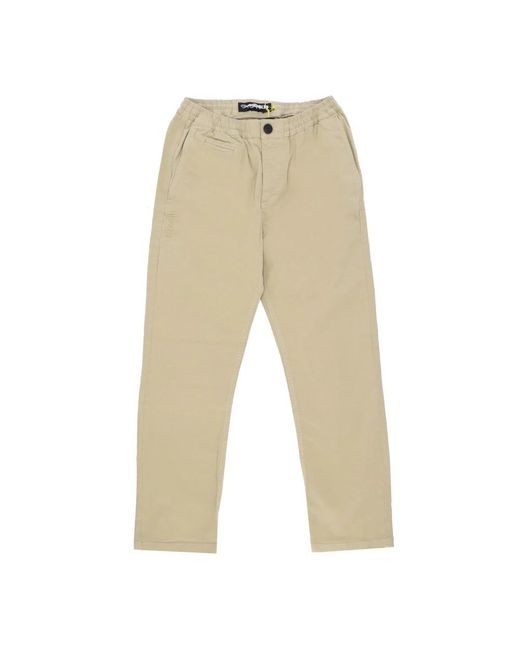 Iuter Broeken ,Katoen Lange Broek in het Natural voor heren