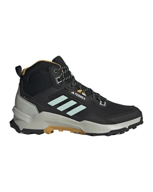 Adidas Black Terrex Ax4 Mid Gore-tex Hiking for men
