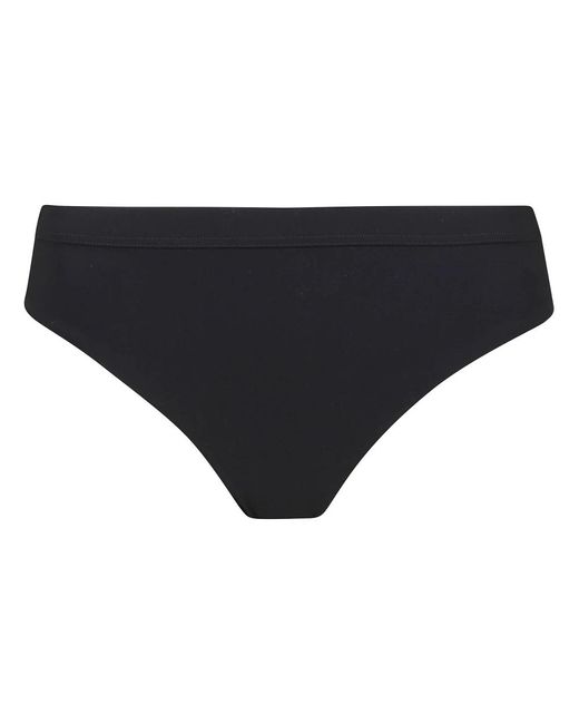 Jil Sander Badmode ,Zwart ,Elastische Zwem Slip in het Black