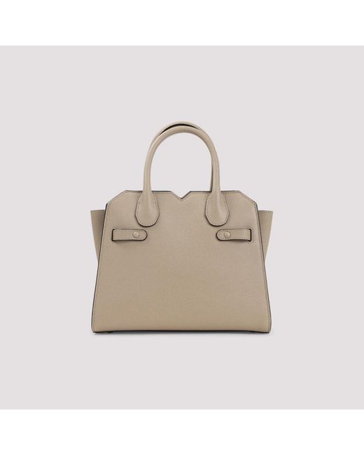 Valextra Natural Handbags
