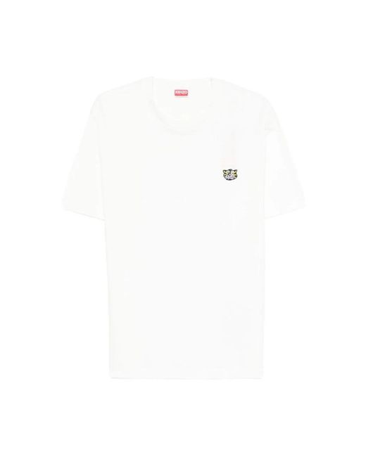 KENZO White T-Shirts for men