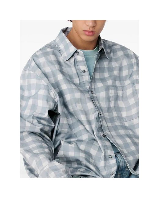 Axel Arigato Blue Casual Shirts for men