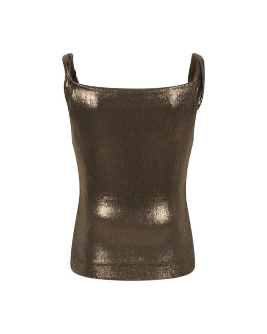 Vivienne Westwood Brown Sleeveless Tops