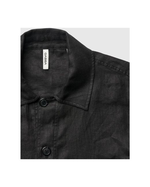 Shirts > casual shirts Gabba pour homme en coloris Black