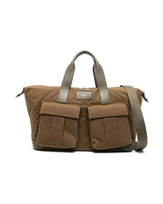 Mulberry Brown Weekend Bags for men