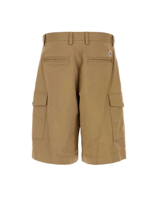 Casual Shorts Moncler de hombre de color Natural