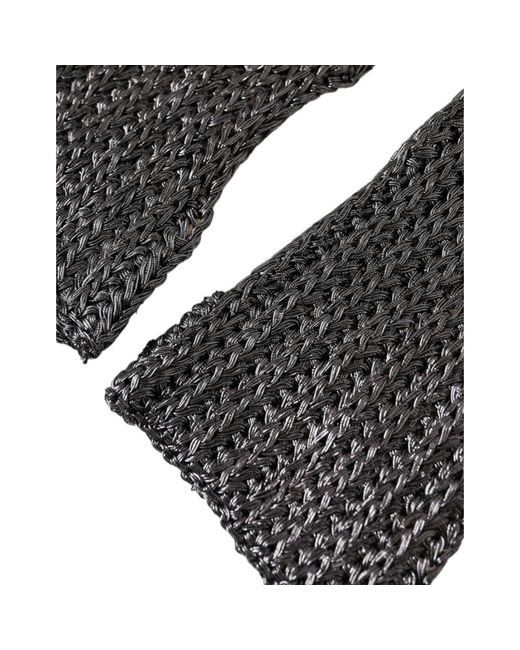 Dolce & Gabbana Black Gloves