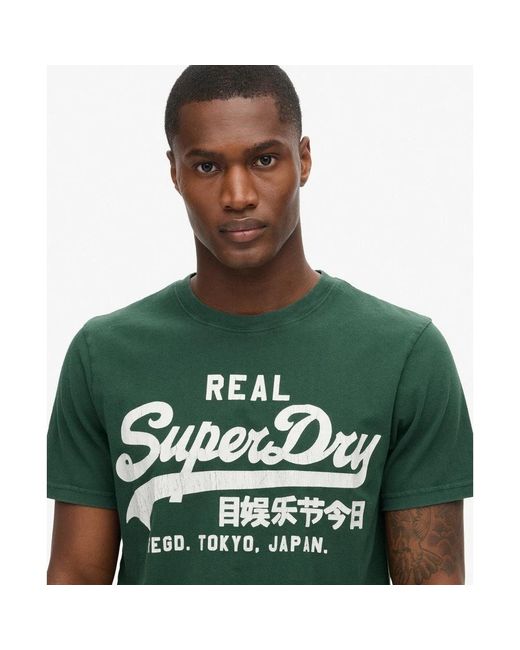 Superdry Green T-Shirts for men