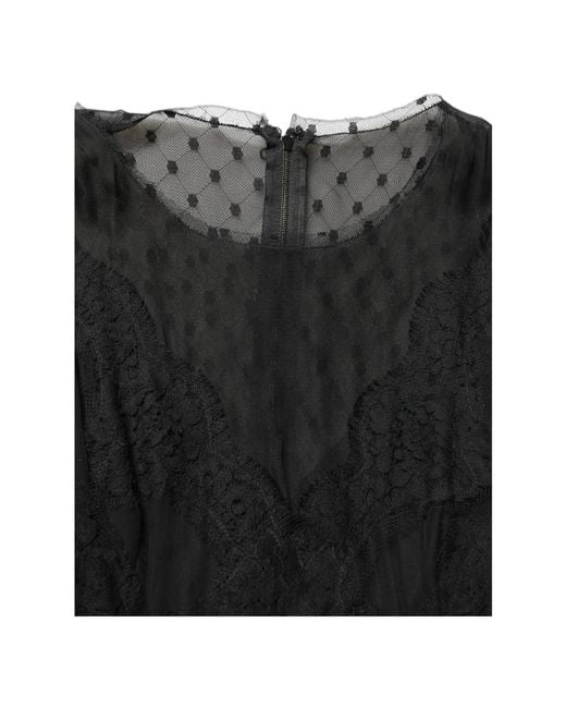 Dolce & Gabbana Black Short Dresses