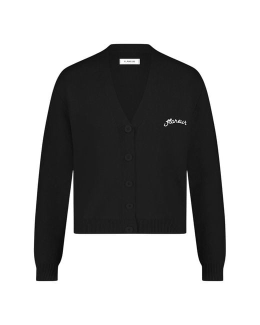 Cardigans flâneur de hombre de color Black