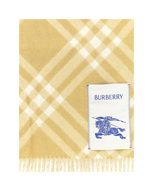 Burberry Yellow Winter Scarves