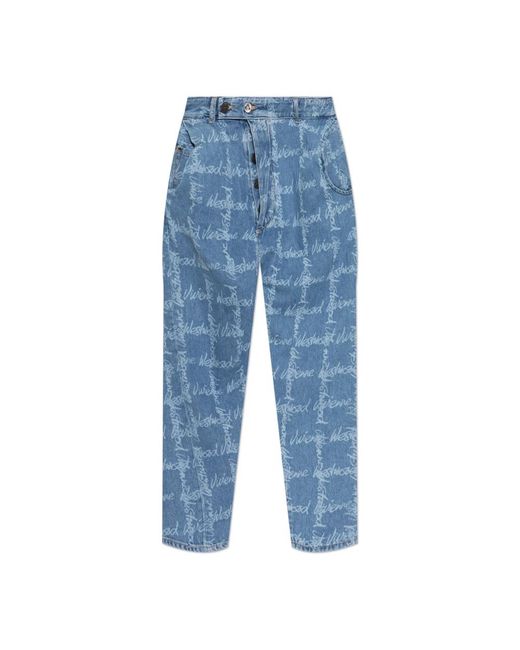 Vivienne Westwood Slim-Fit Jeans in het Blue voor heren
