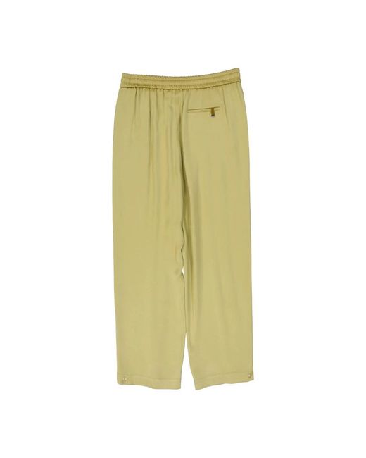 Herno Green Cropped Trousers