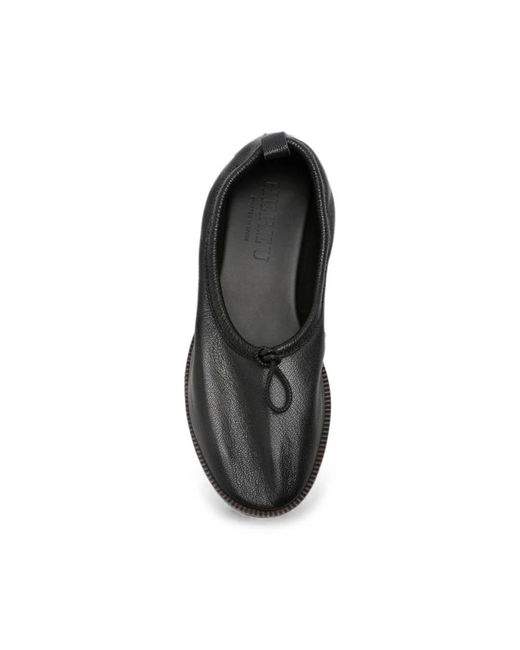 Hereu Black Ballerina Shoes