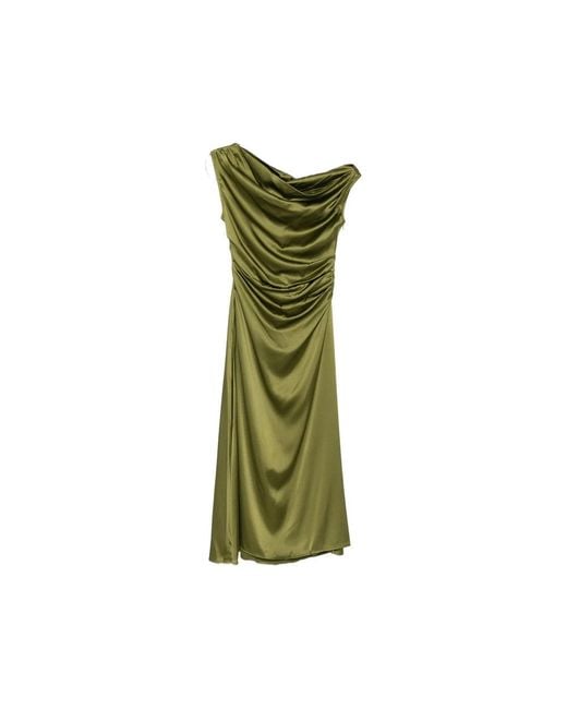 Staud Midi Jurk in het Green