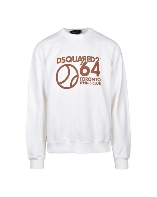 DSquared² Sweatshirts in het White voor heren